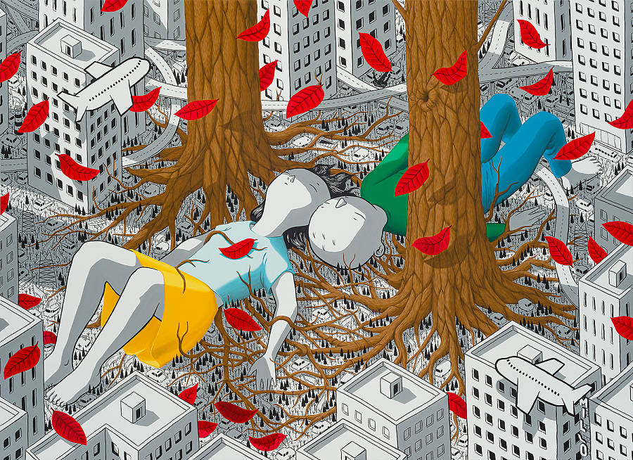 Millo, "At the Crack of Dawn" Thinkspace Projects