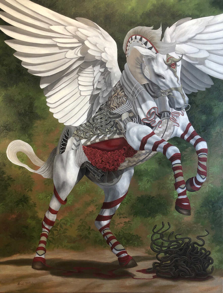 Heidi Taillefer Lucid Dreaming surreal horse