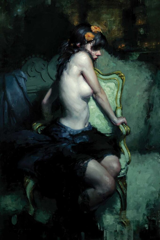 Jeremy Mann nude figurative painting