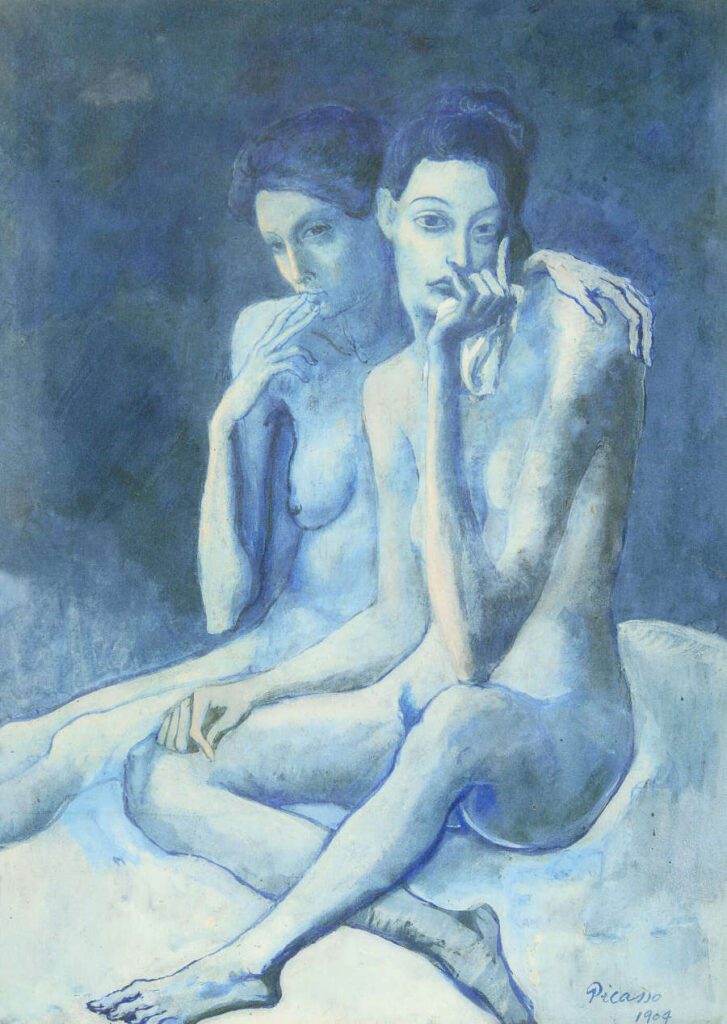 Pablo Picasso: The Two Friends (1904)