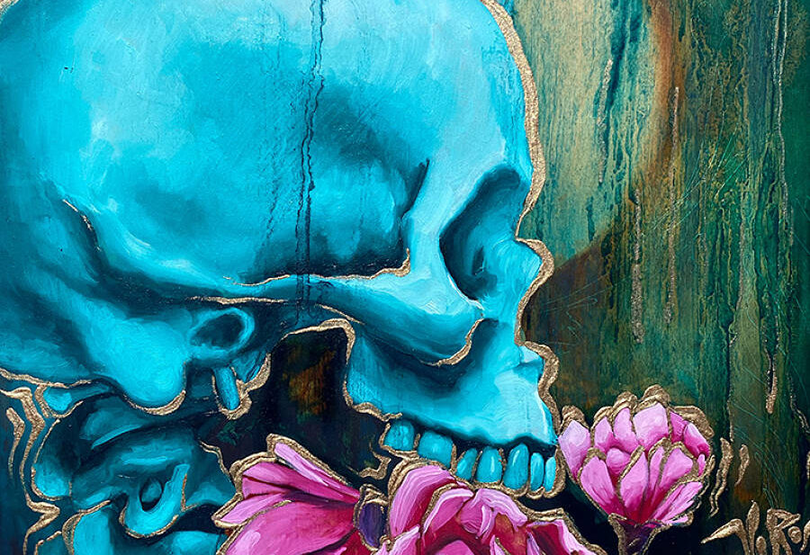 victor-roman-skull