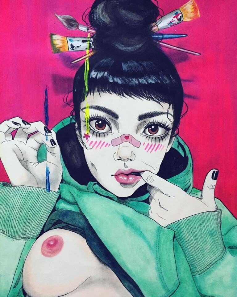 Harumi Hironaka pop surrealism 