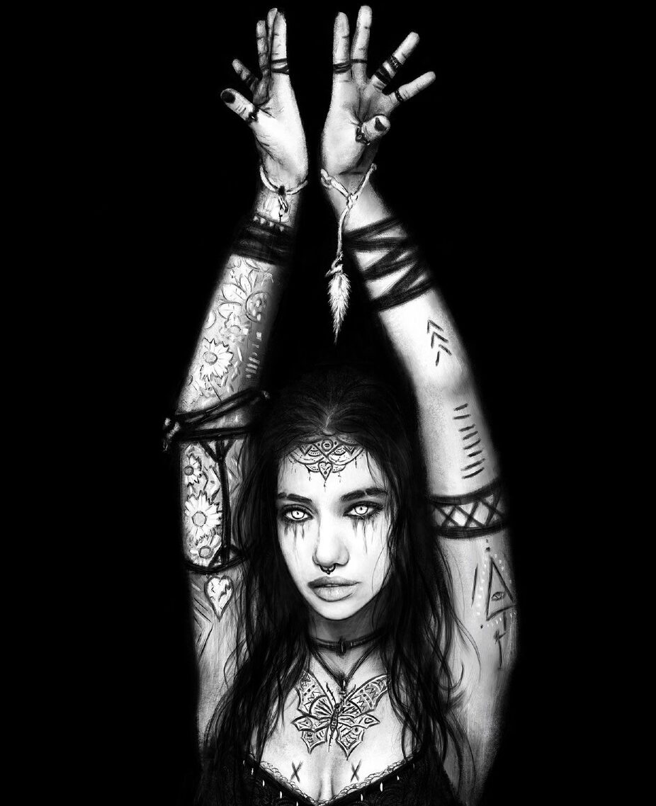 Justin-Gedak-Gothic-Muse-Digital-Portrait