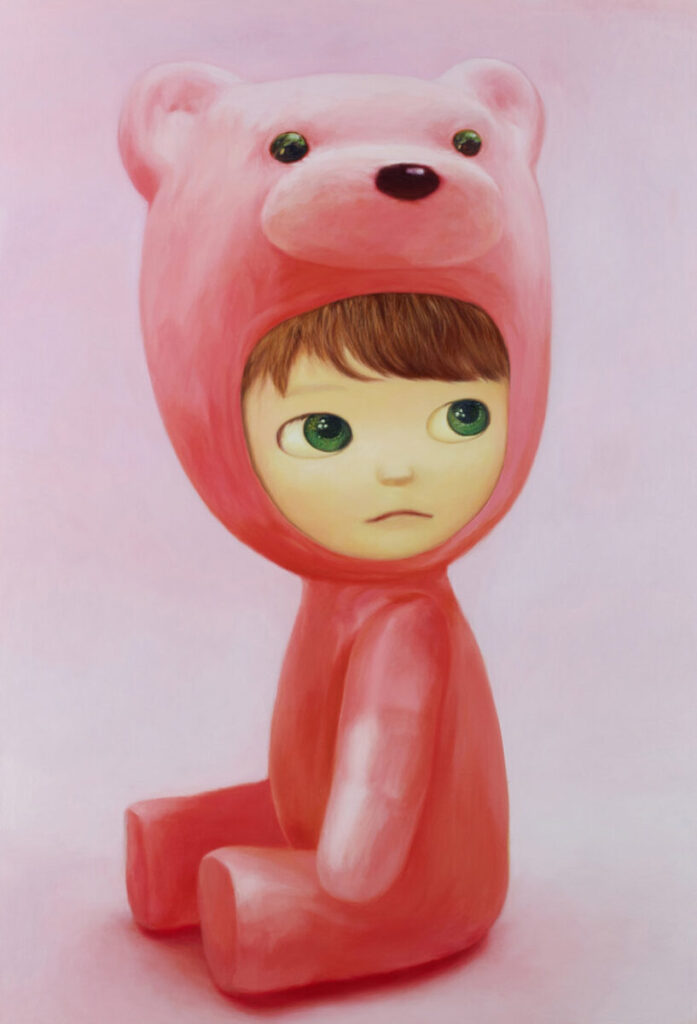 Mayuka-Yamamoto-Sitting-Pink-Bear-Boy