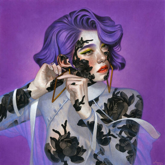 Tran-Nguyen-The-Mauve-Girl