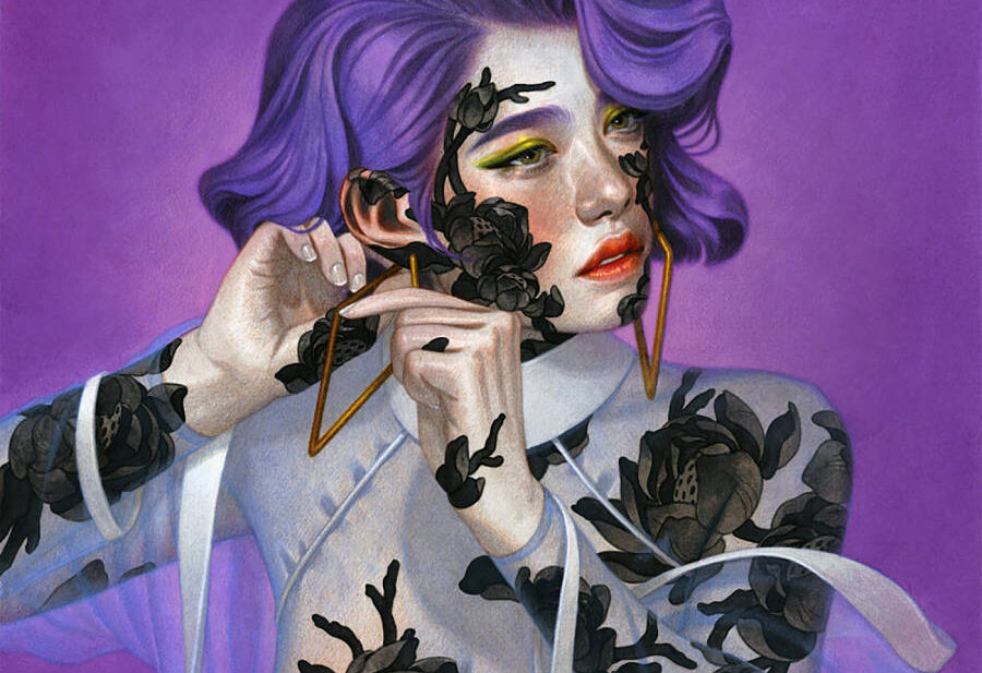 Tran-Nguyen-The-Mauve-Girl
