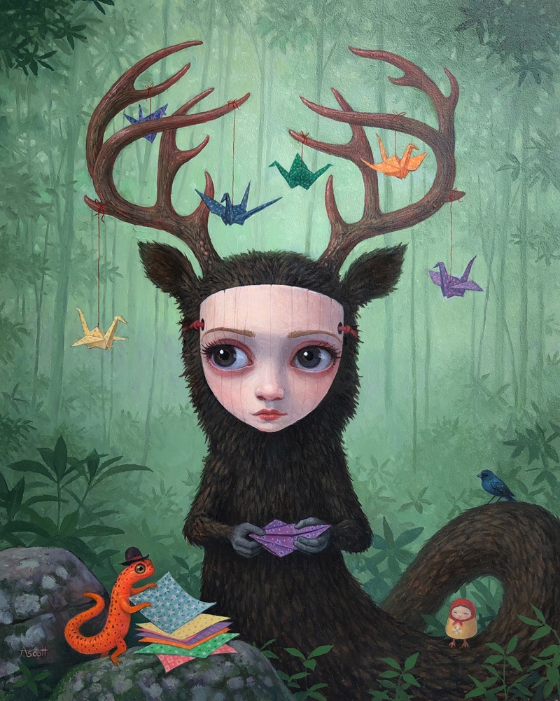 Thomas Ascott  pop surreal art