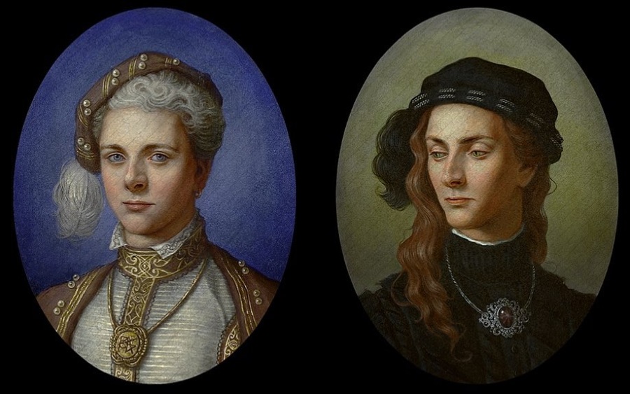 Elizabeth-Wakou-Digital-Painting-Aziraphale-Crowley-Late-Renaissance