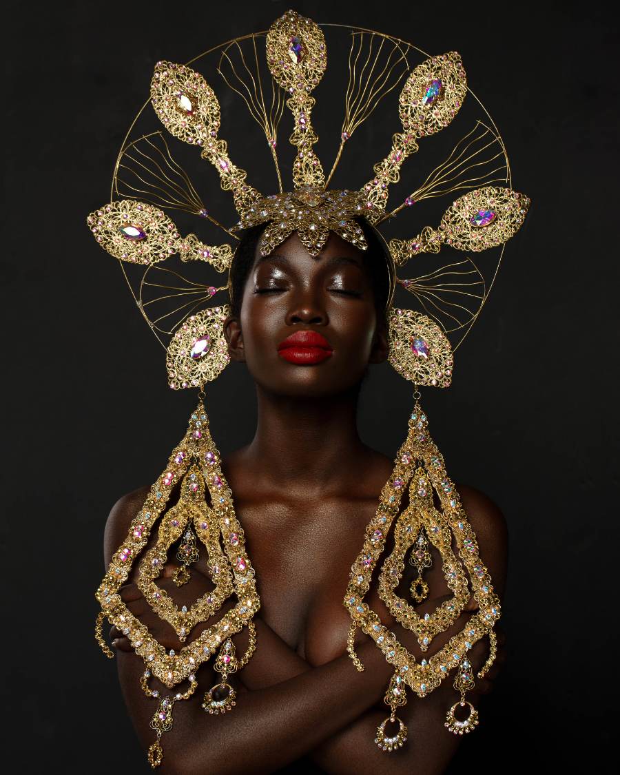 Marianna-Harutunian-Headpiece-Gold-Sun-Goddess