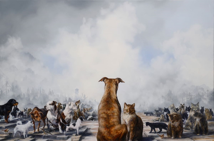Brian Mashburn animal painting 