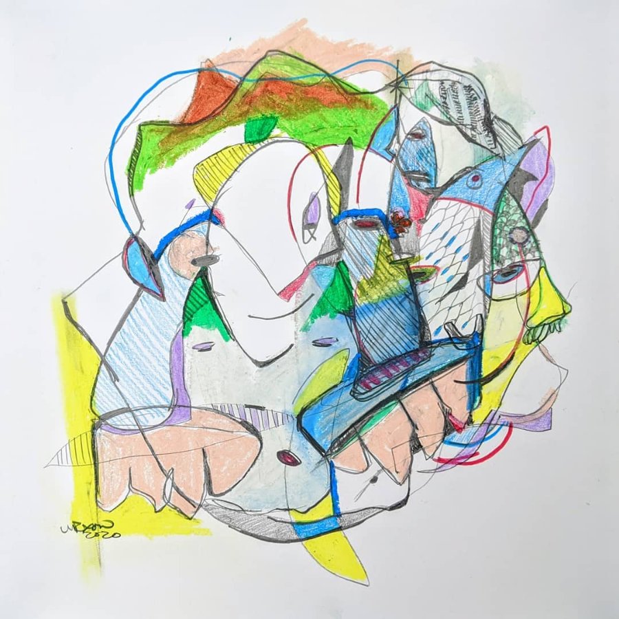 Eric-Wixon-Drawing-Contemporary-Abstract