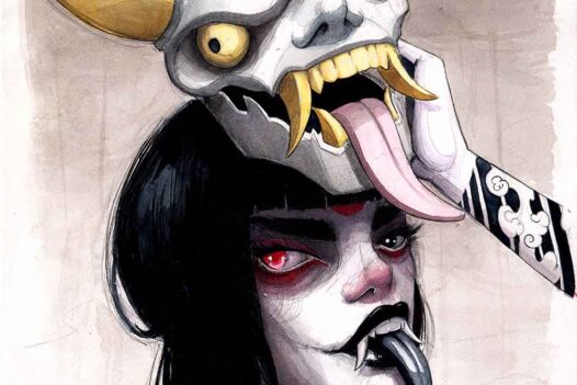 Justin ONeal - surreal dark art painting 2