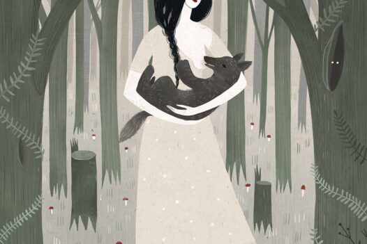 Alexandra Dvornikova - little wolf - digital art