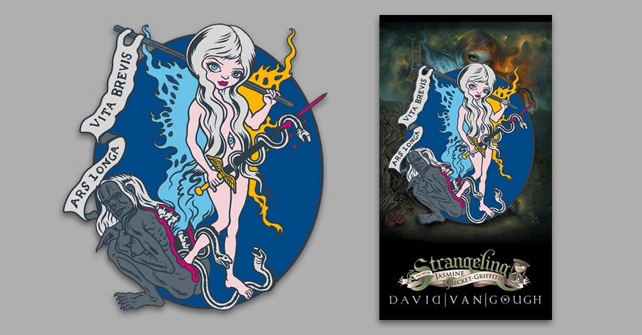 Jasmine Becket-Griffith and David Van Gough, "Death & the Maiden"  pin