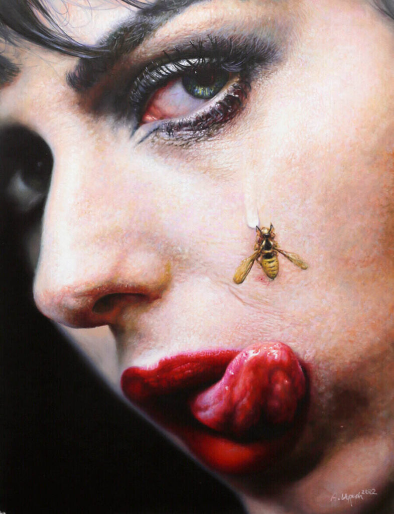 Anna Wypych Bee Painting Face
