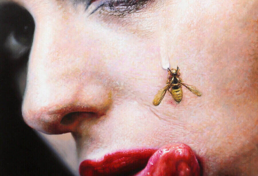Anna Wypych Bee Painting Face