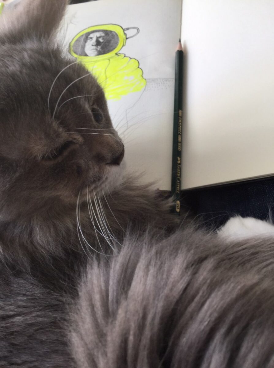 Chris-Leib-Cat-Sketchbook