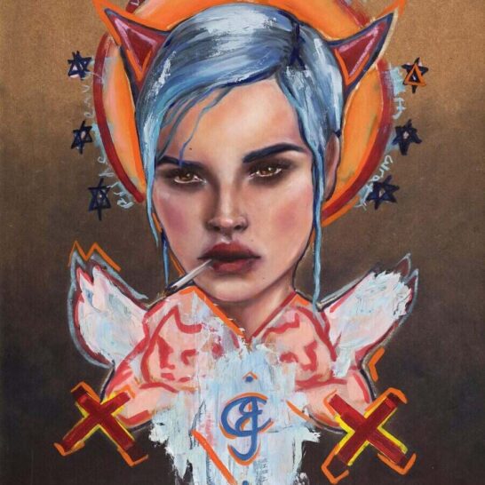 Rebecca Lesley Portrait Devil