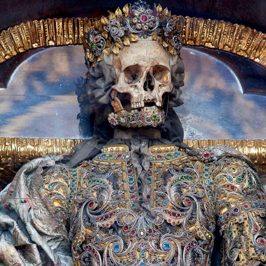Waldsassen-Basilica-Bejeweled-Skeleton
