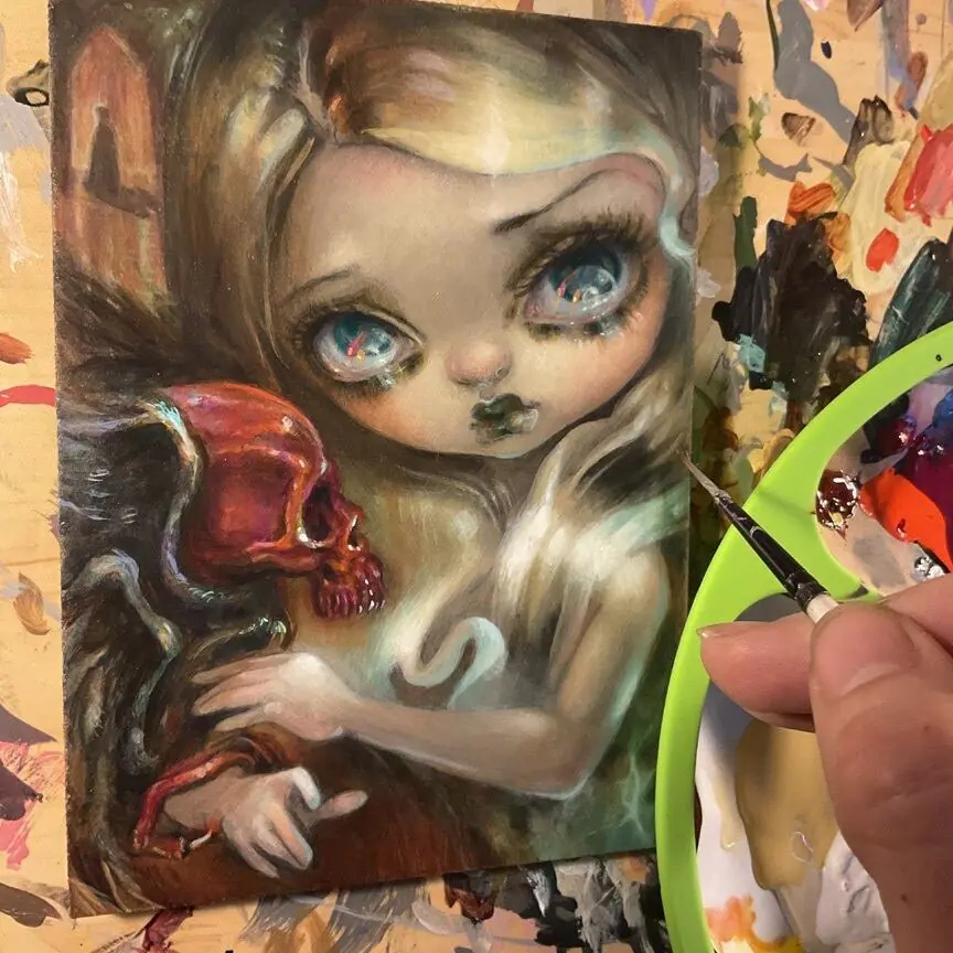 Carnevale di Morte Jasmine Becket-Griffith Tarot Death Card