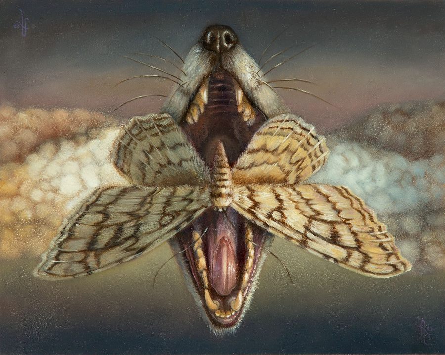 Alexis-Trice-Moth-Oil-Painting
