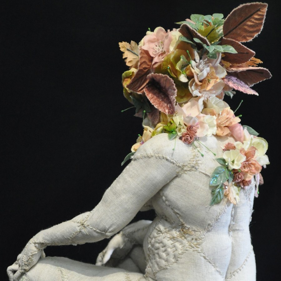 Jessica-Dalva-Female-Figurative-Sculpture-Recycled-Textiles