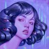 Michael-Camarra-Purple-Painting