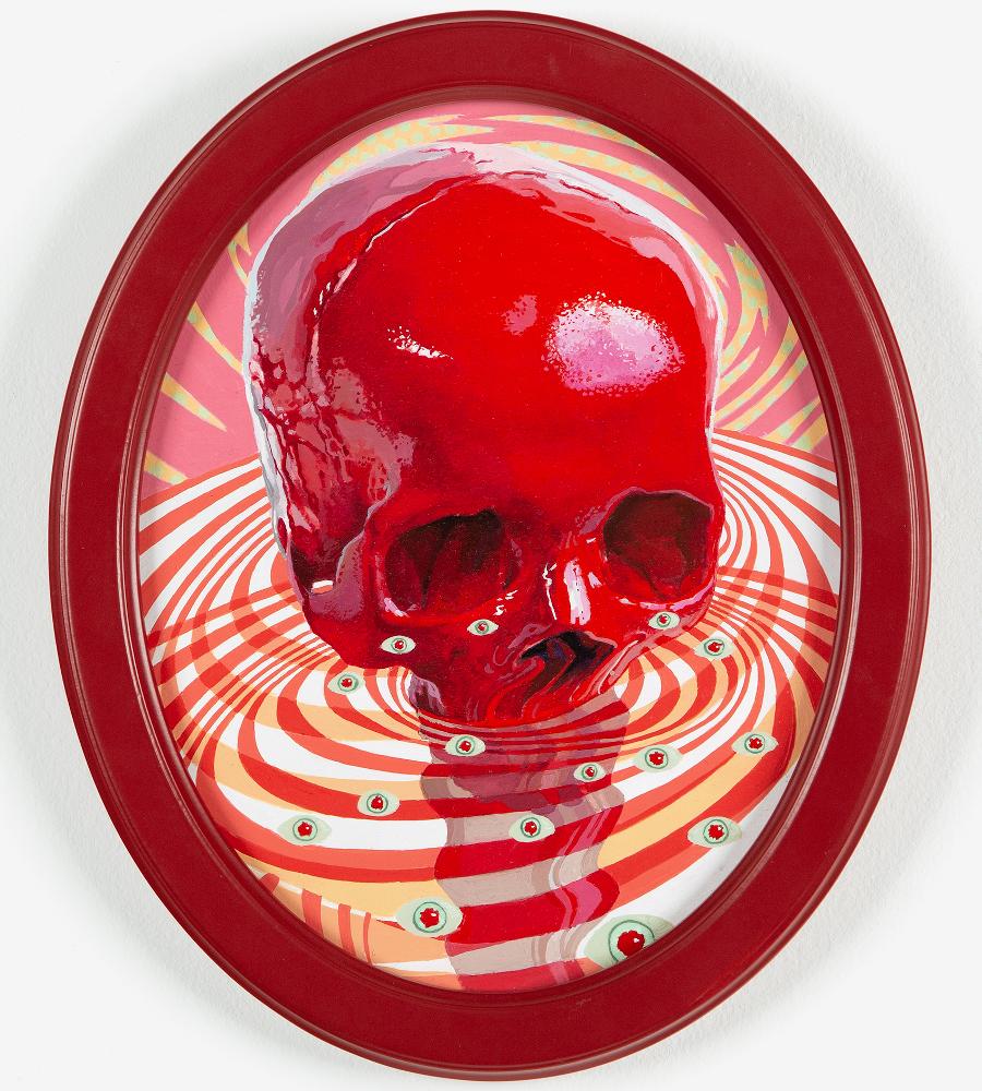 Michael-Reedy-Skull-Red