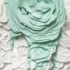 Close-up of Bleed in Green