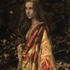 alessandra-maria-red-gold-carbon-pencil-drawing