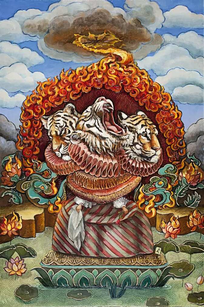 Carrie-Ann-Baade-A-Three-Headed-Tiger-Appealing-To-Heaven