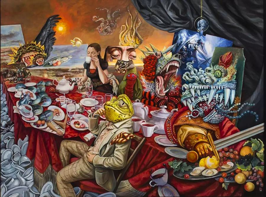 Carrie-Ann-Baade-Allegory-of-Bad-Government-Oil-Painting