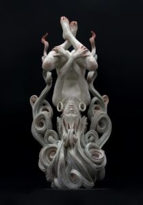 Chie Shimizu - beautiful bizarre art prize winner - figurative sculpture