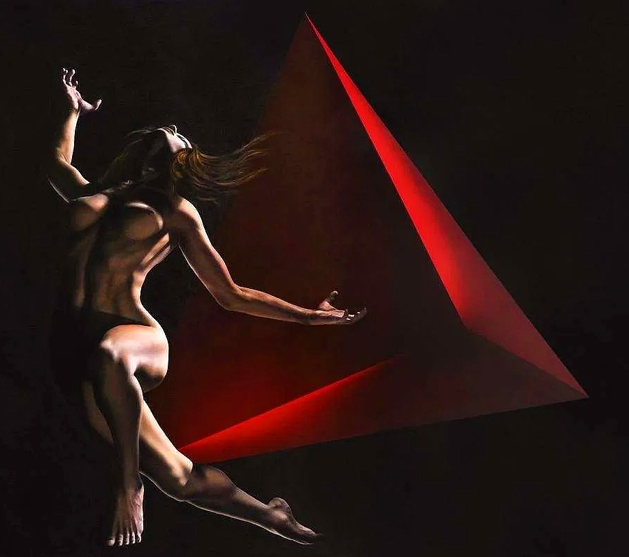 giampiero-abate-painting-tetrahedron