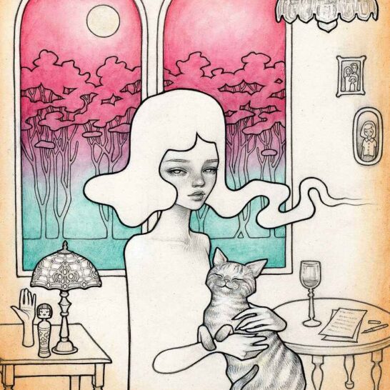 Audrey-Kawasaki-cat-art