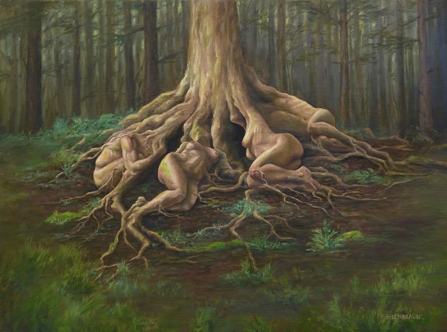 Kristen Eisenbraun of abstract trees