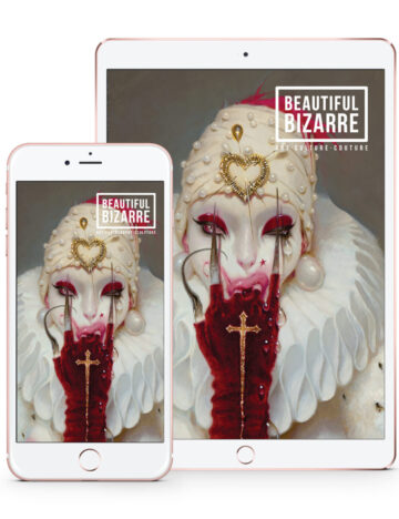 Beautiful Bizarre Magazine Issue 35 - Michael Husssar cover - digital