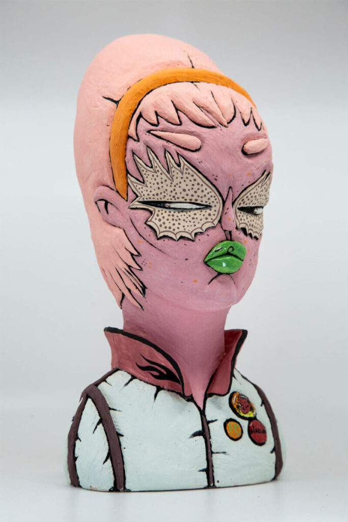 Kristy Moreno - TRAVIESA ceramic sculpture