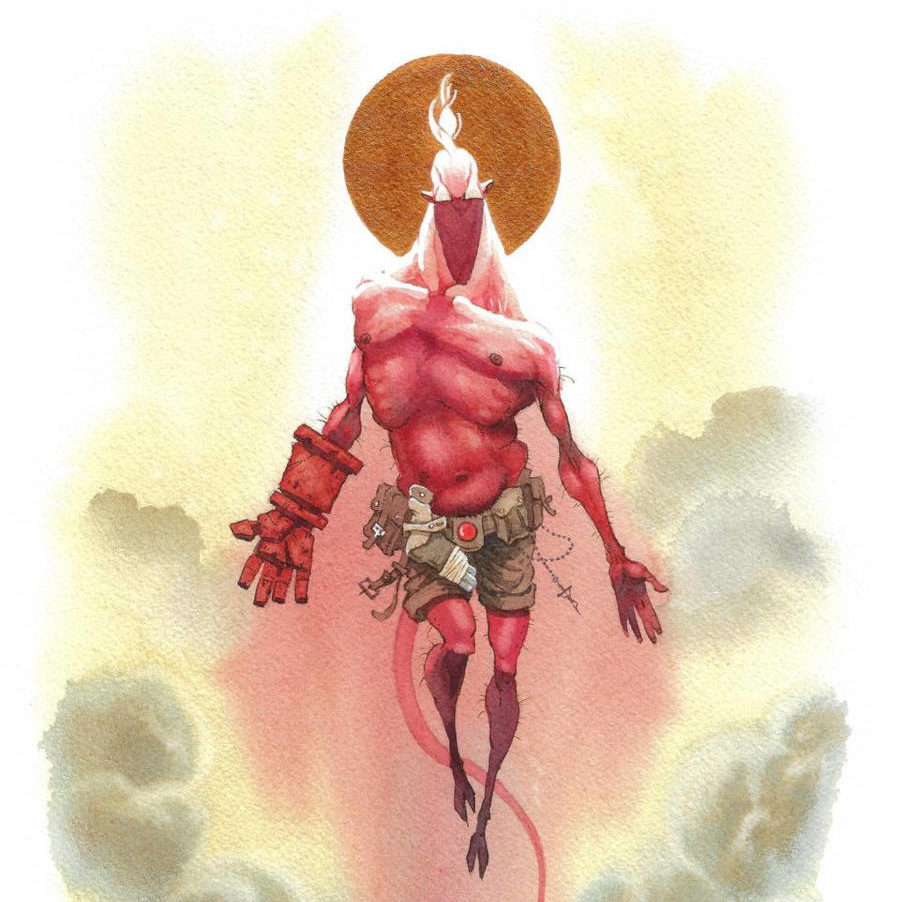 Gris-Grimly-Copro-Hellboy