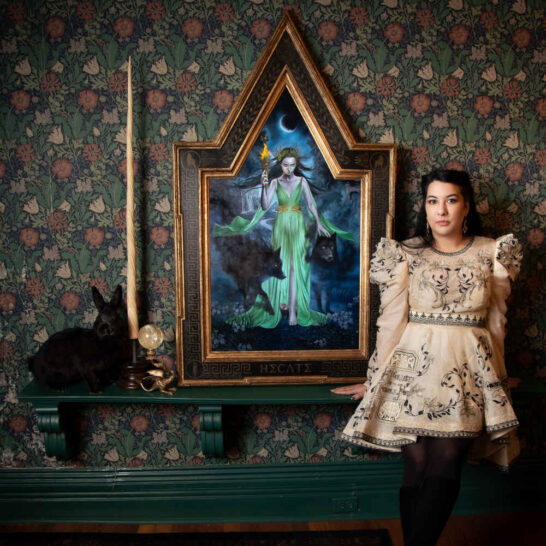 Catherine-Gyllestrom-art-collector-green