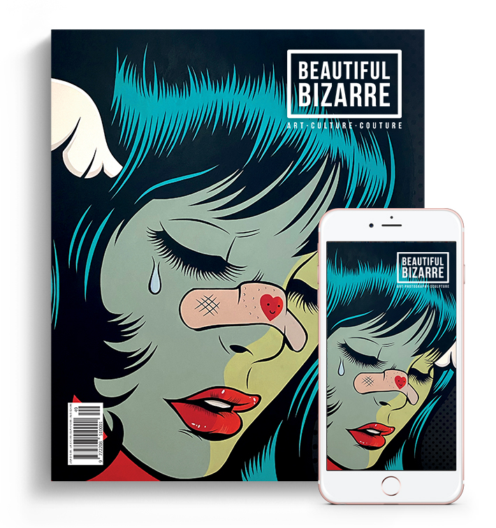 Beautiful Bizarre art magazine - Issue 49_Cover by DFace