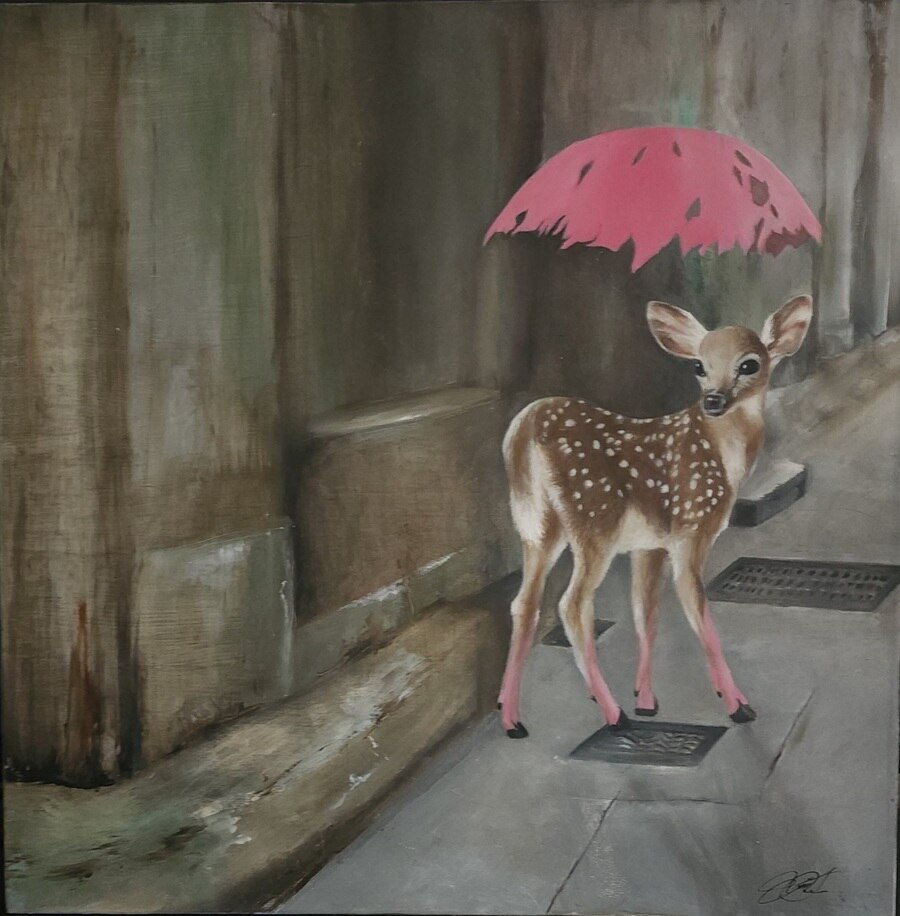 Kym-Lee-Deer-pink