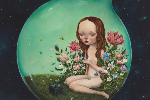 Dilka_Bear-Creation - pop surreal painting