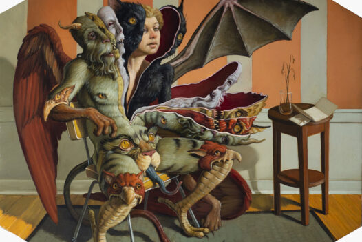 Erik Sandberg - correspondence - surreal painting