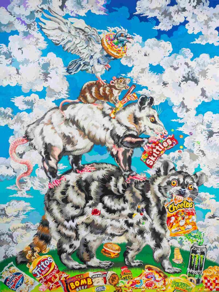 Andrea-Bergen-Head-In-The-Clouds-Paws-In-The-Trash