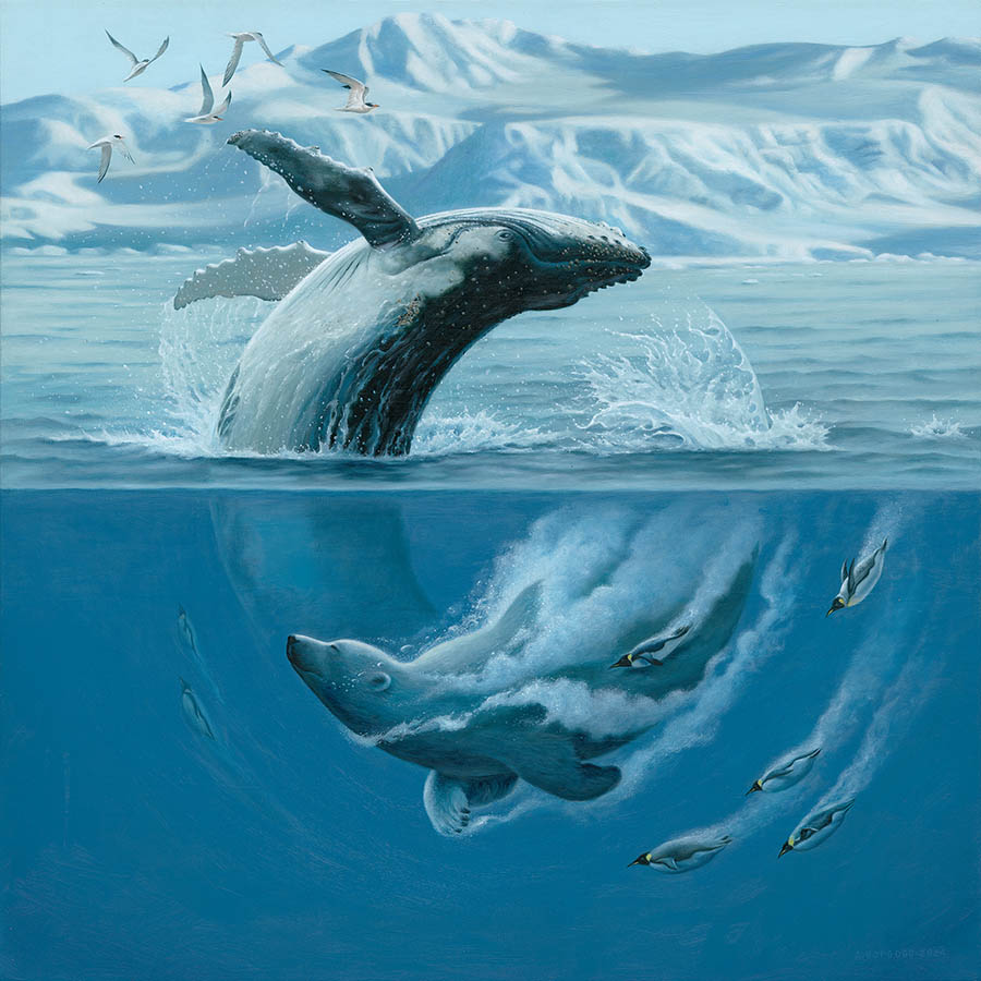 Andrew Hopgood - Arctic_circle - surreal painting