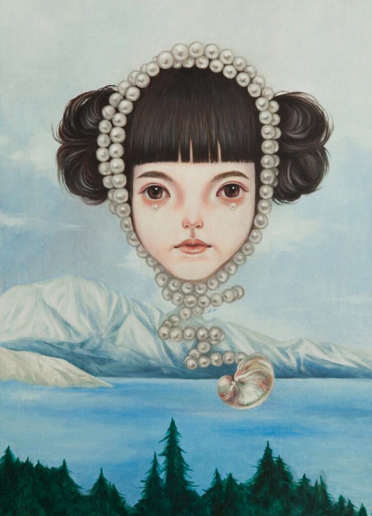 XinXin Wen - surreal figuartive painting