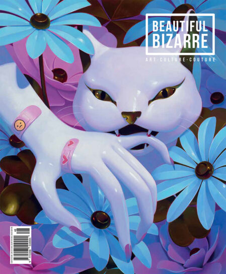 Beautiful Bizarre art magazine - Issue 48 - cover by Megan Ellen MacDonald - web