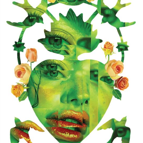 Vanessa Michiels Sacred Heart - surreal painting