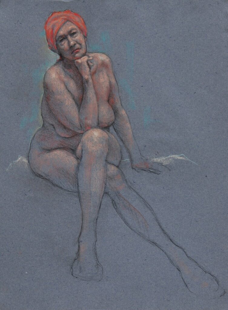 brian-bailey-Seated-Nude